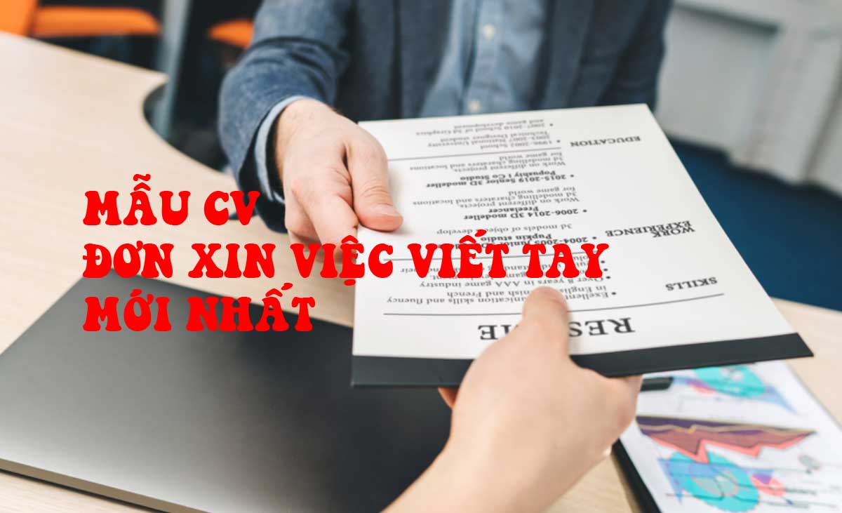mau don xin viec lam - MẪU CV ĐƠN XIN VIỆC LÀM VIẾT TAY MỚI NHẤT NĂM 2020
