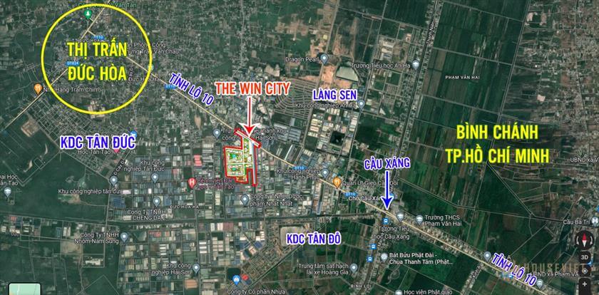 Vị trí Dự án The Win City thuận lợi nơi hạ tầng giao thông hiện đại
